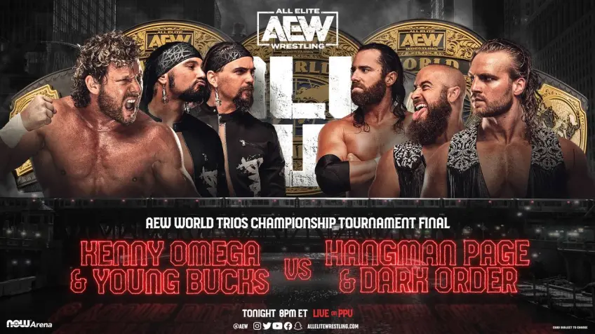Incoronati i primi AEW World Trios Champions a All Out 2022